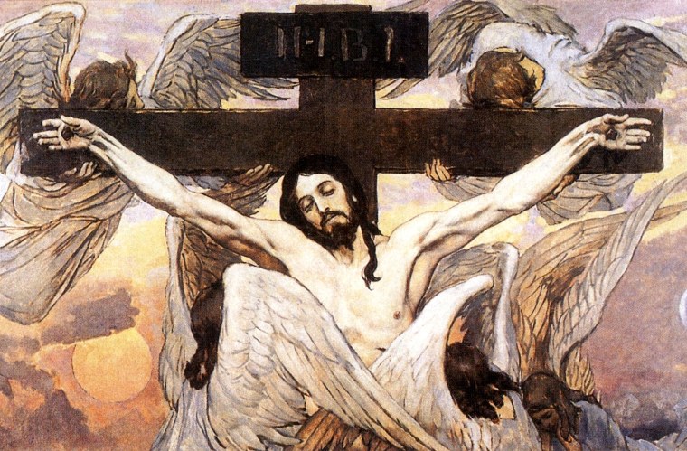 Васнецов Распятый Иисус Христос
