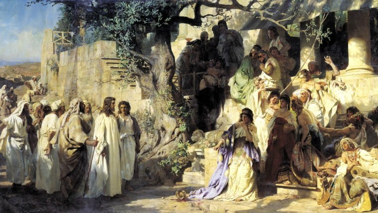 Семирадский Христос и грешница