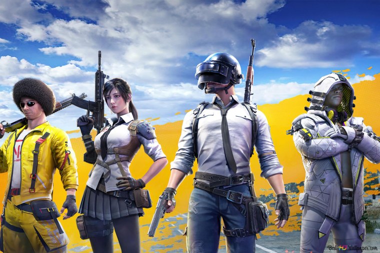 PUBG mobile Санторин