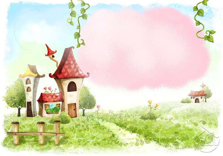 Фон детский сказочный