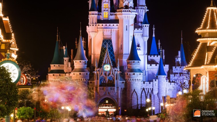 Уолт Дисней замок HD