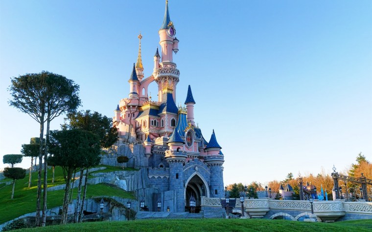 Диснейленд замок Золушки в США
