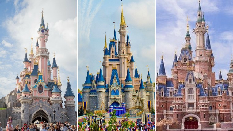 Гонконгский Диснейленд замок