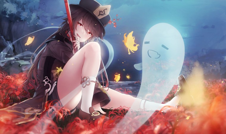 Призрак ху Тао Геншин Импакт