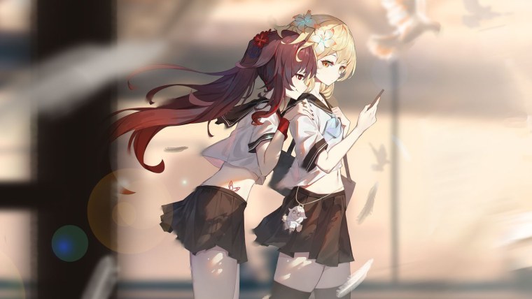 Геншин Импакт ху Тао Юри