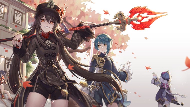 Ху Тао Геншин Импакт арт