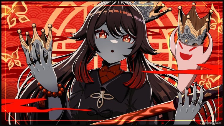 Геншин Импакт ху Тао Пинтерест