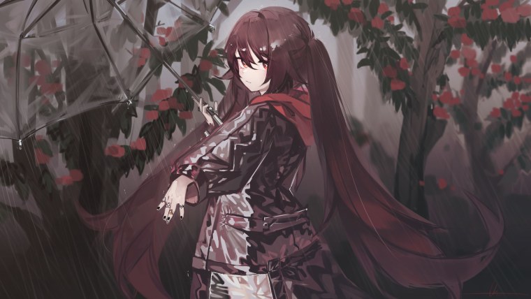 Genshin Impact Hutao Art