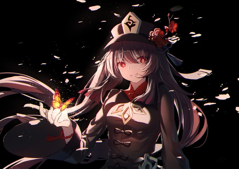 Обои Геншин ху Тао