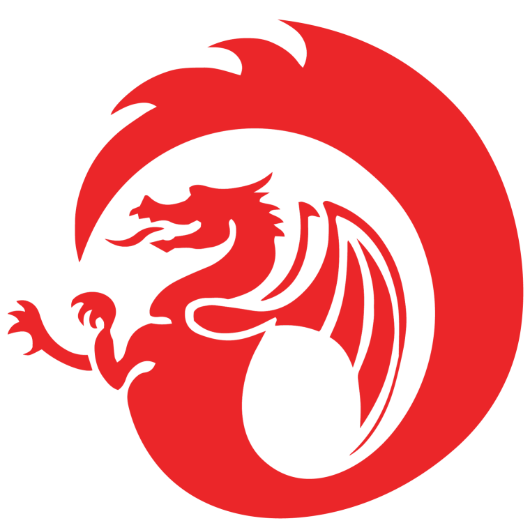 Дракон логотип компании