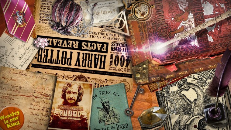 Обои в стиле Гарри Поттера