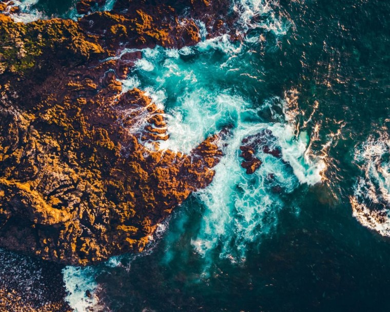 Черное море вид сверху