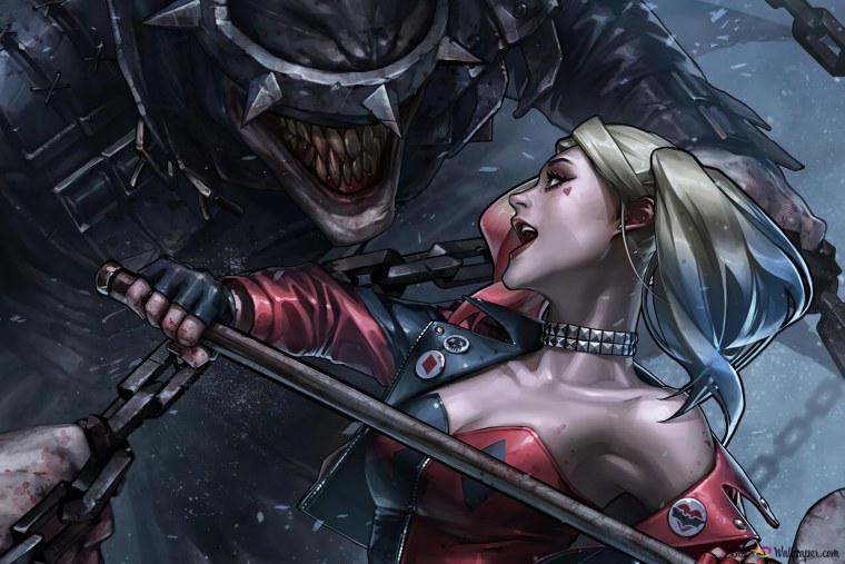 Харли Квинн на рабочий стол 4к