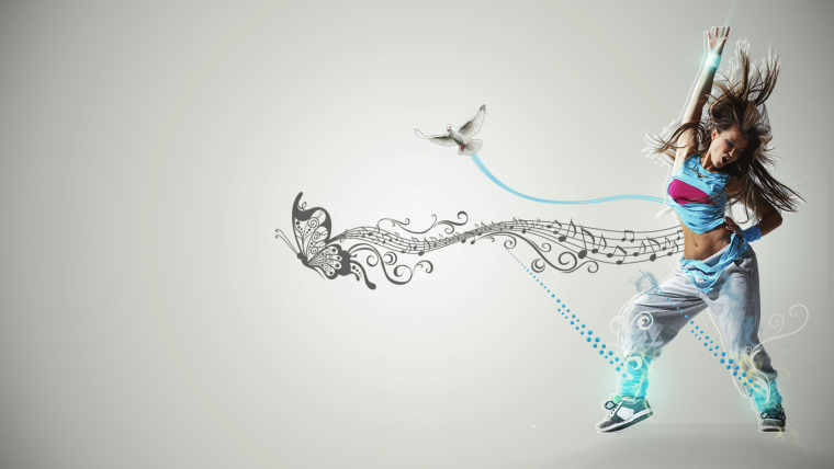 Фон для презентации танцы