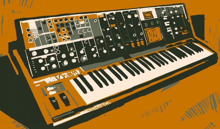 Аналоговый синтезатор арт