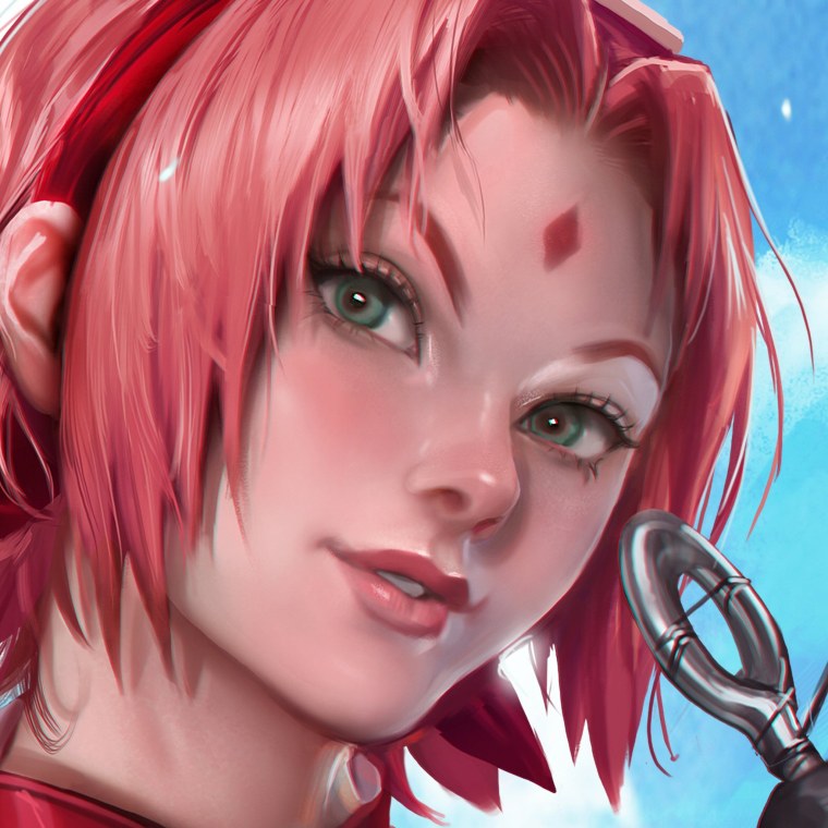 Сакура Харуно арт горячая