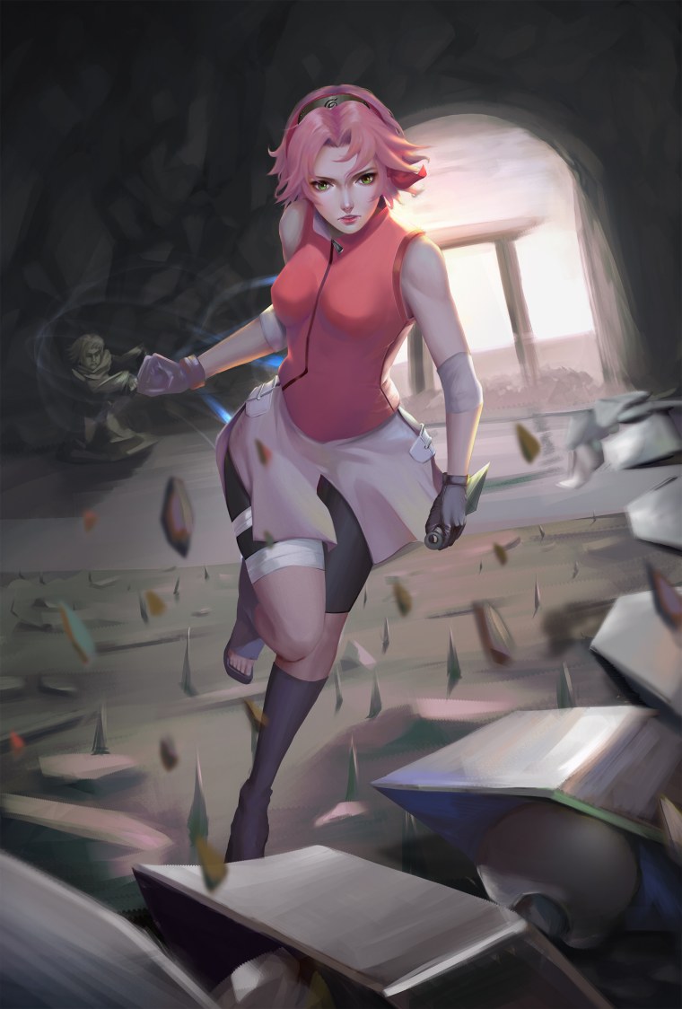 Сакура Харуно 3д