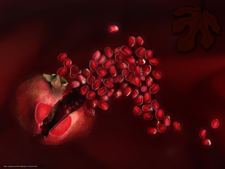 Гранатовый фон