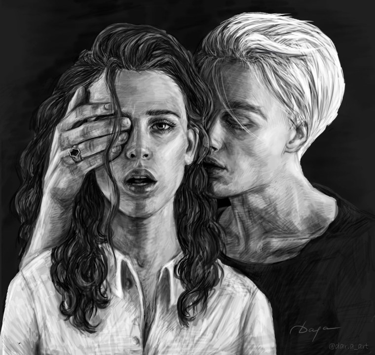 Драмиона арт платина и шоколад