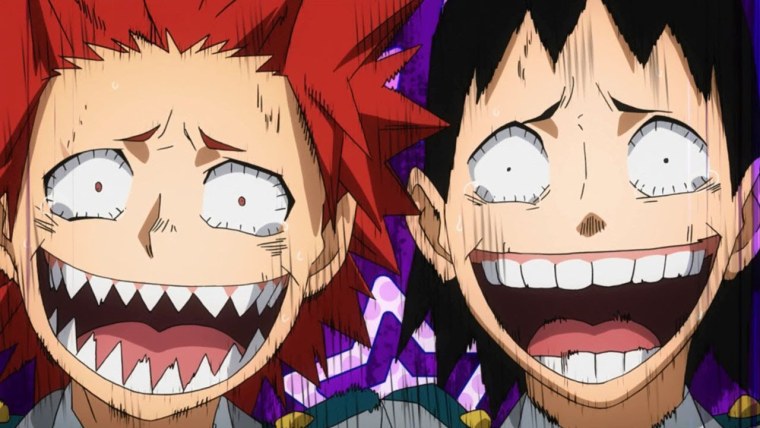 Аниме моя геройская Академия кадры