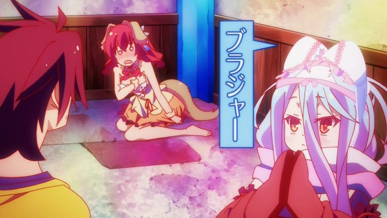 Нет игры нет жизни аниме кадры