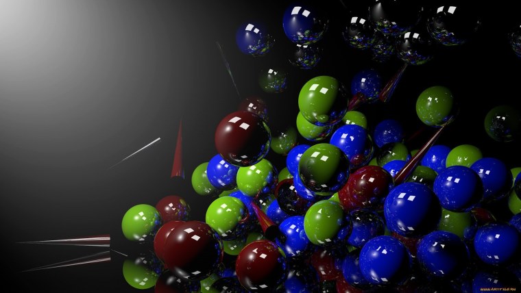 Картинки на рабочий стол шарики