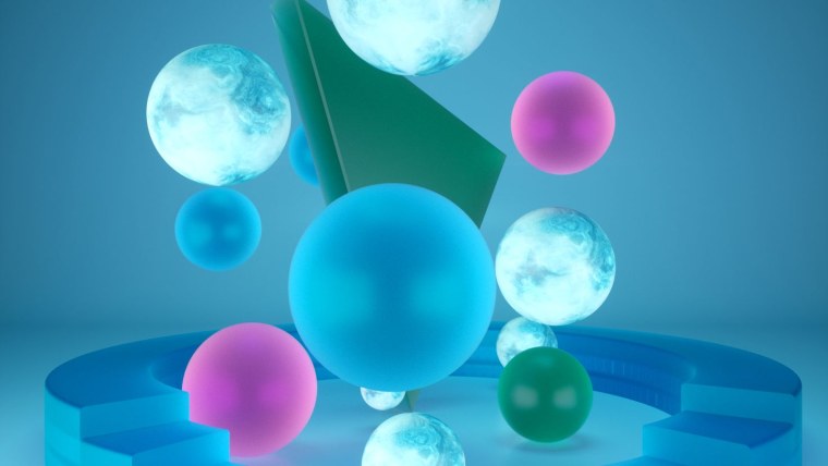 Абстрактные 3d фигуры