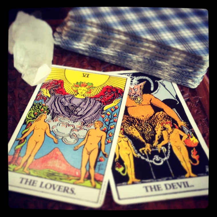 Карта Таро на любовь и отношения