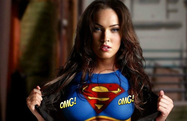 Меган Фокс Супермен