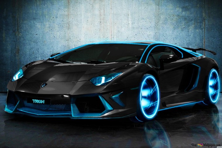 Ламборгини Венено неон