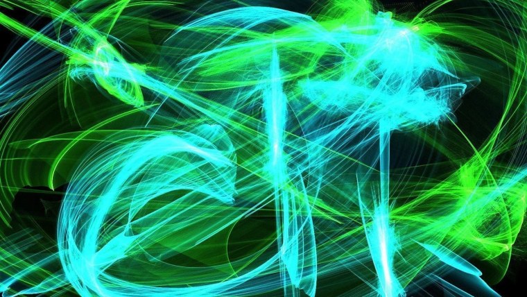 Зеленый неон