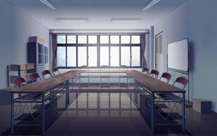 Кабинет школы аниме