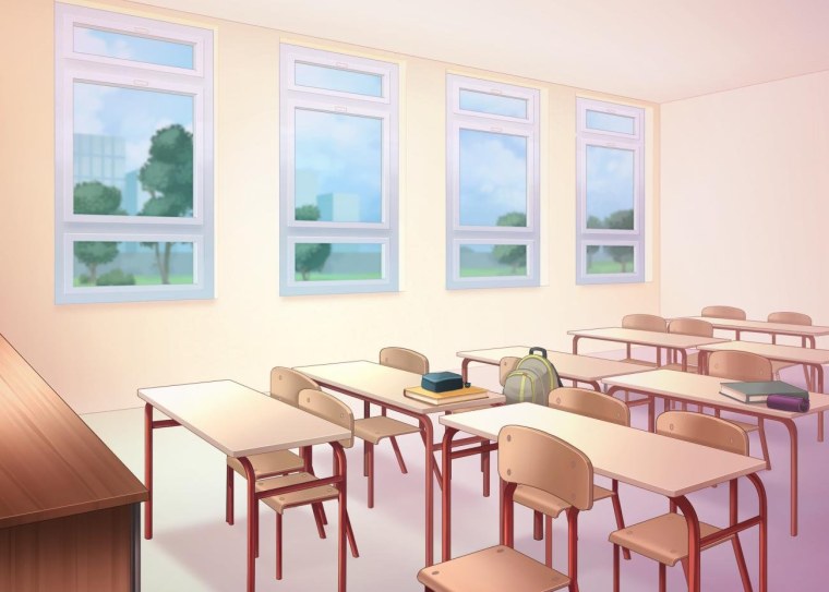 Школьный класс аниме