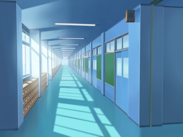 Гача фон школа крыша