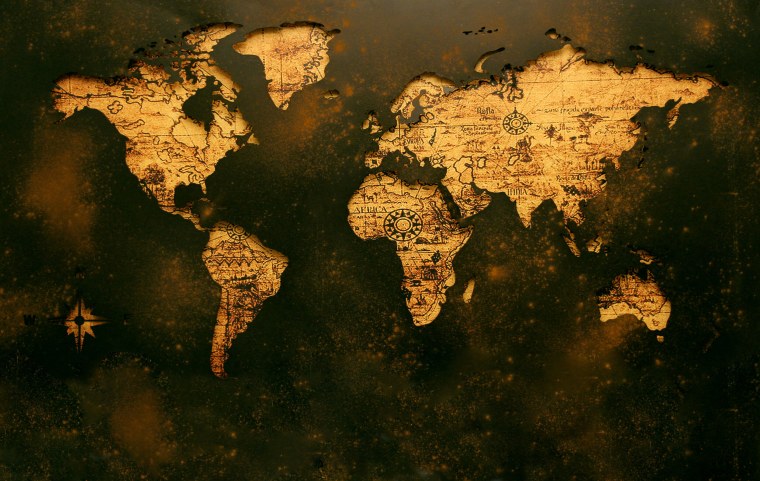 Фото географической карты