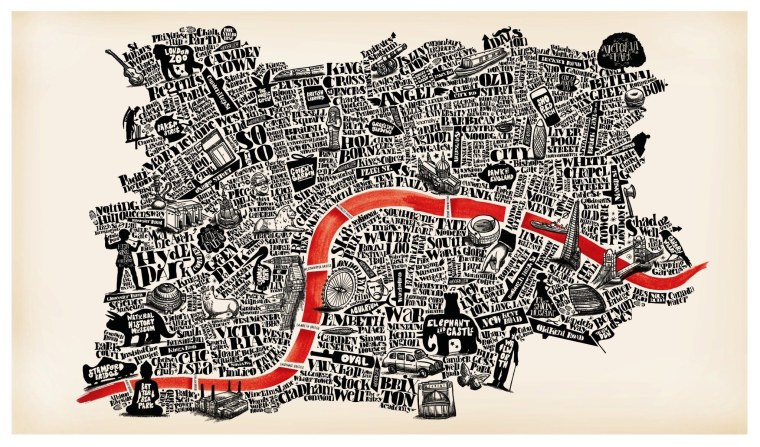 Стильная карта города