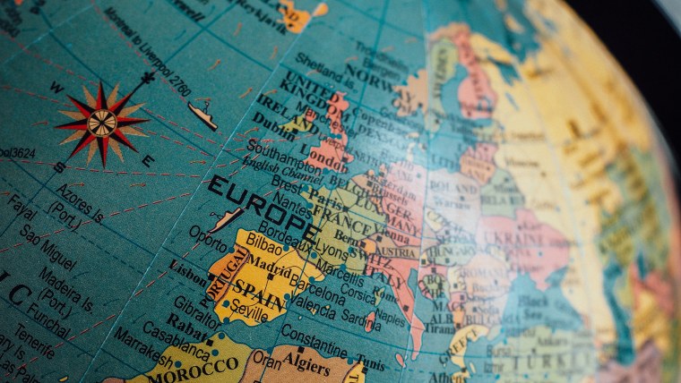 Карта Европы со странами