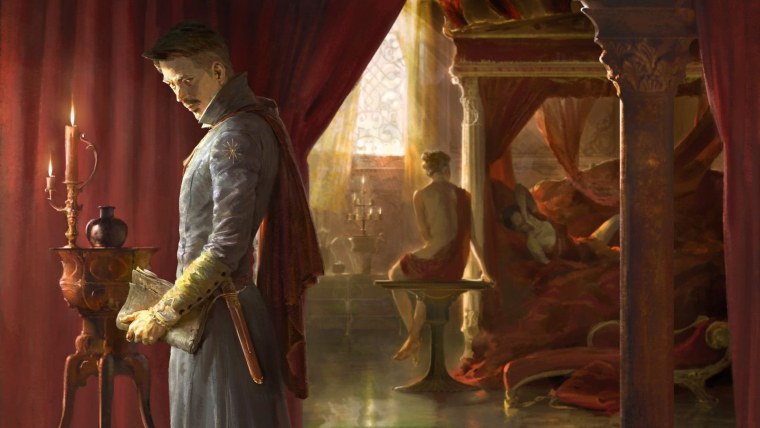 Деревня концепт средневековый