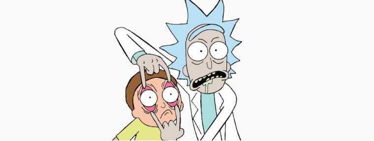 Рик открывает глаза Морти