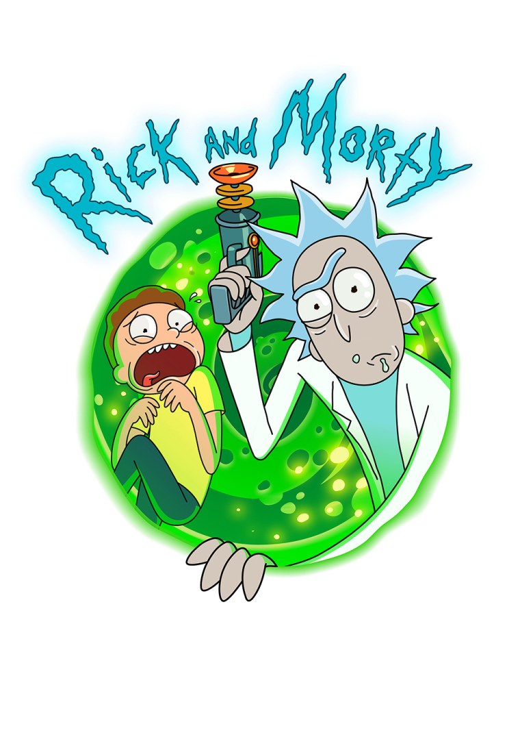 Принты Рика и Морти