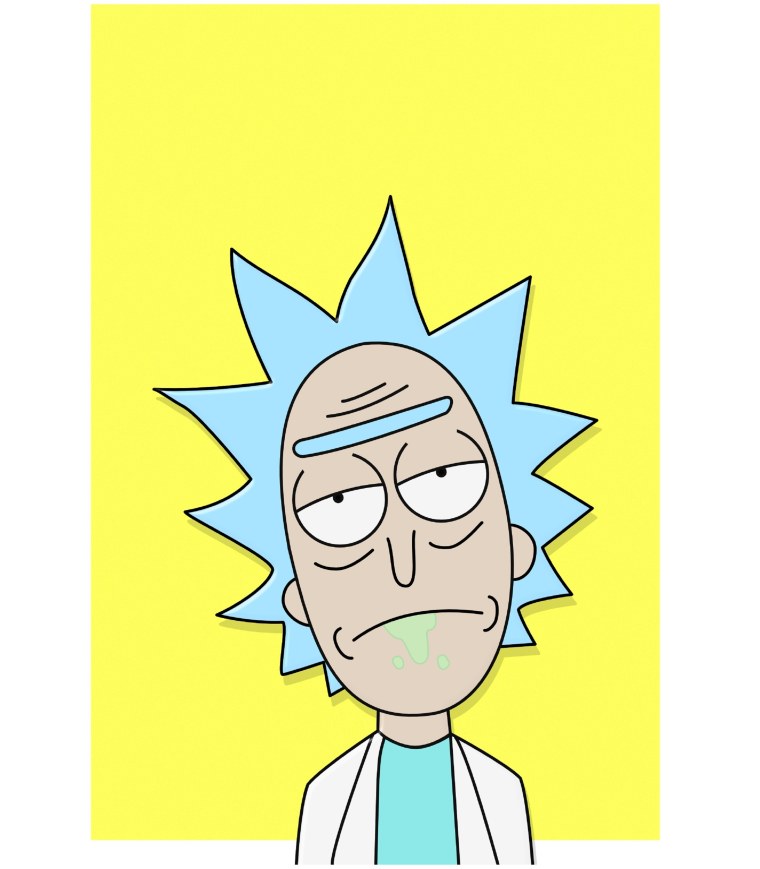 Лицо Рика Санчеса