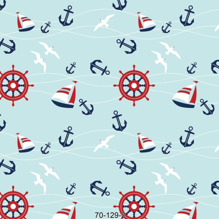 Паттерн на морскую тематику