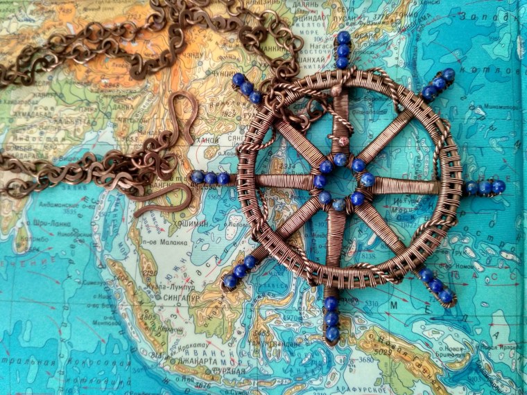 Штурвал из проволоки