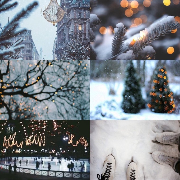 Снежинки в природе