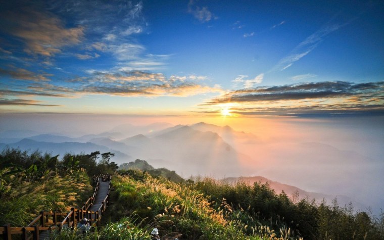 Природа рассвет