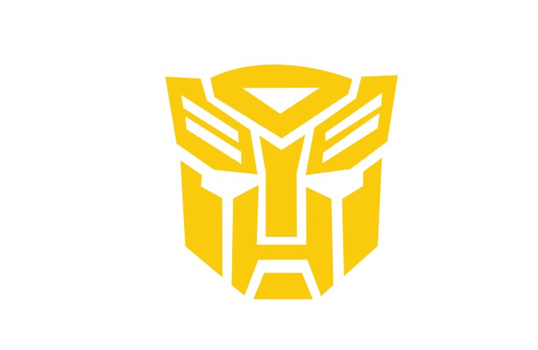 Значок трансформеров Бамблби