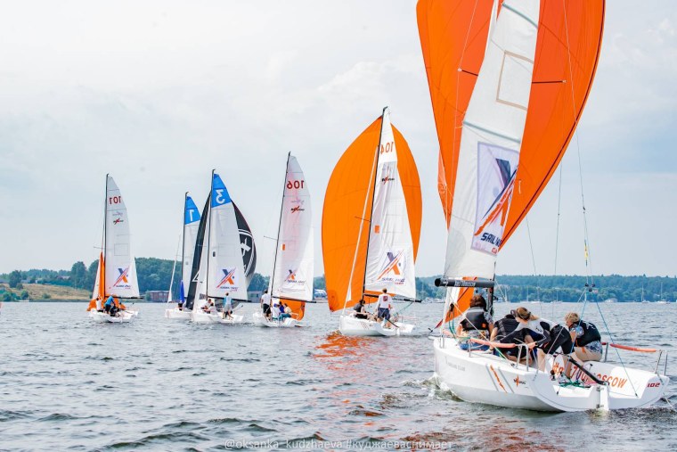 Яхта парусная регата