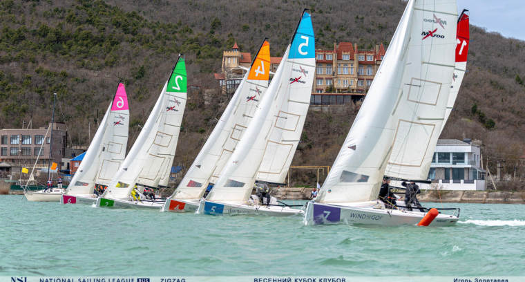 Парусная регата швертботы