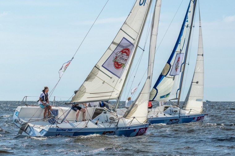 Морская регата яхта