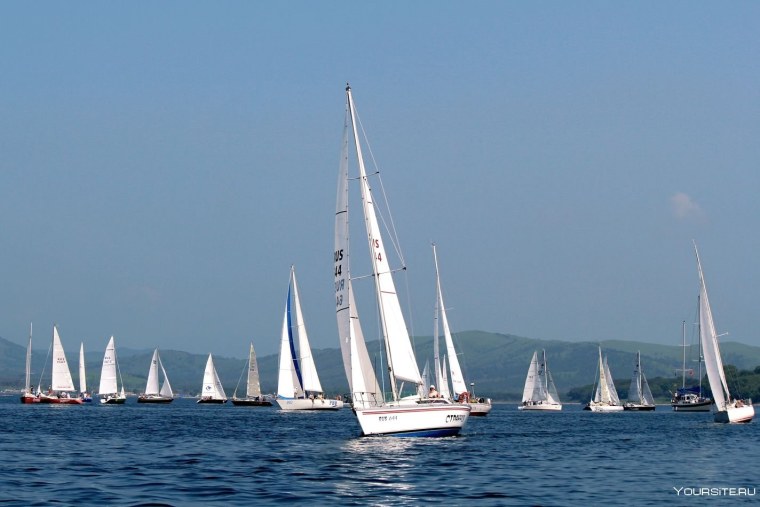 Парусная регата в Турции